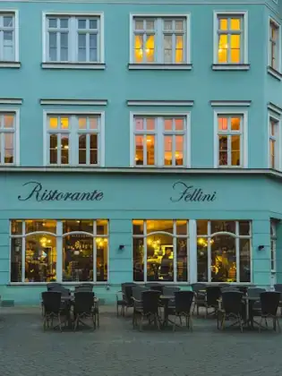 Restaurant storefront